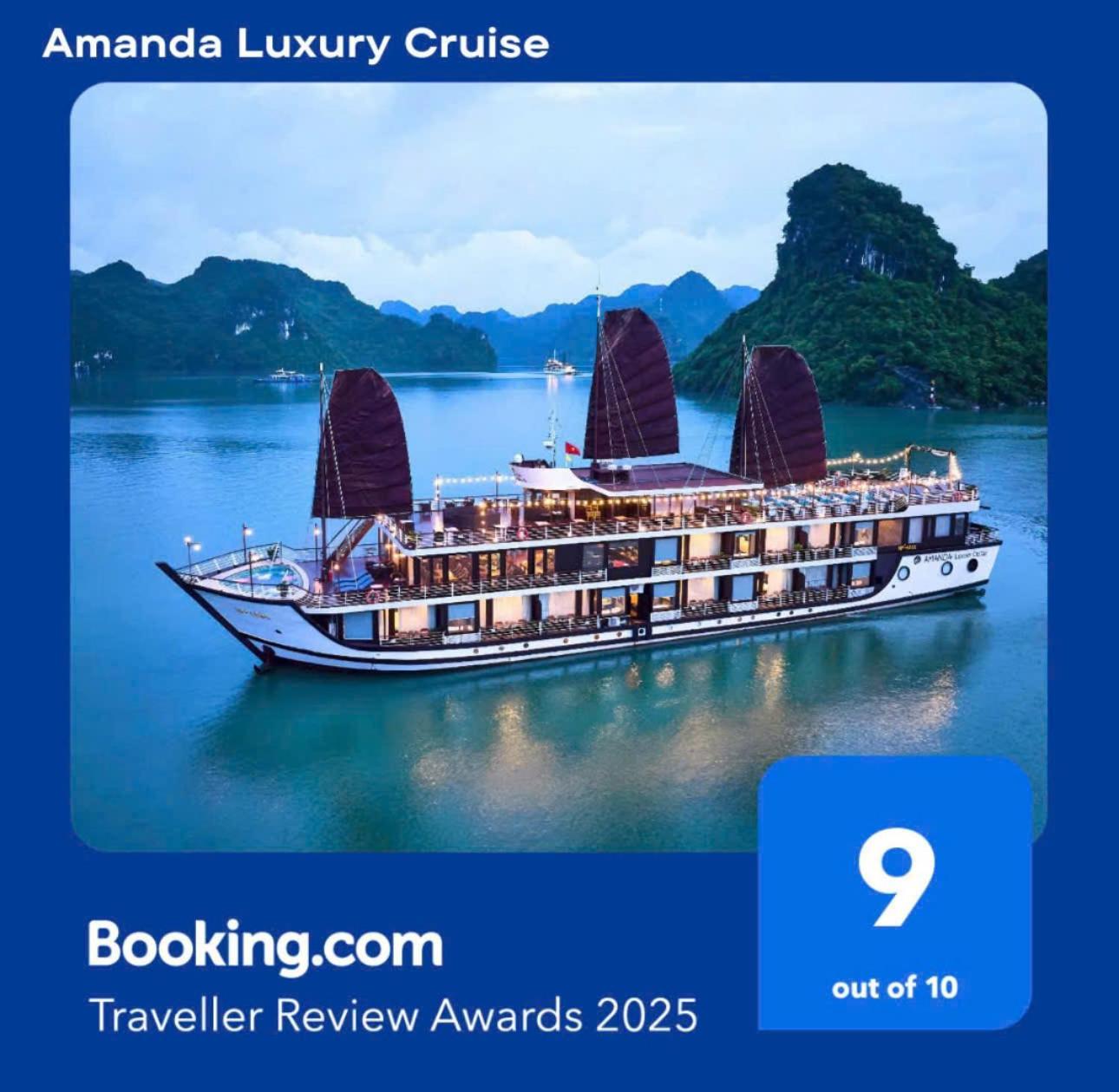 Amanda Luxury Cruise Hotel Ha Long Buitenkant foto