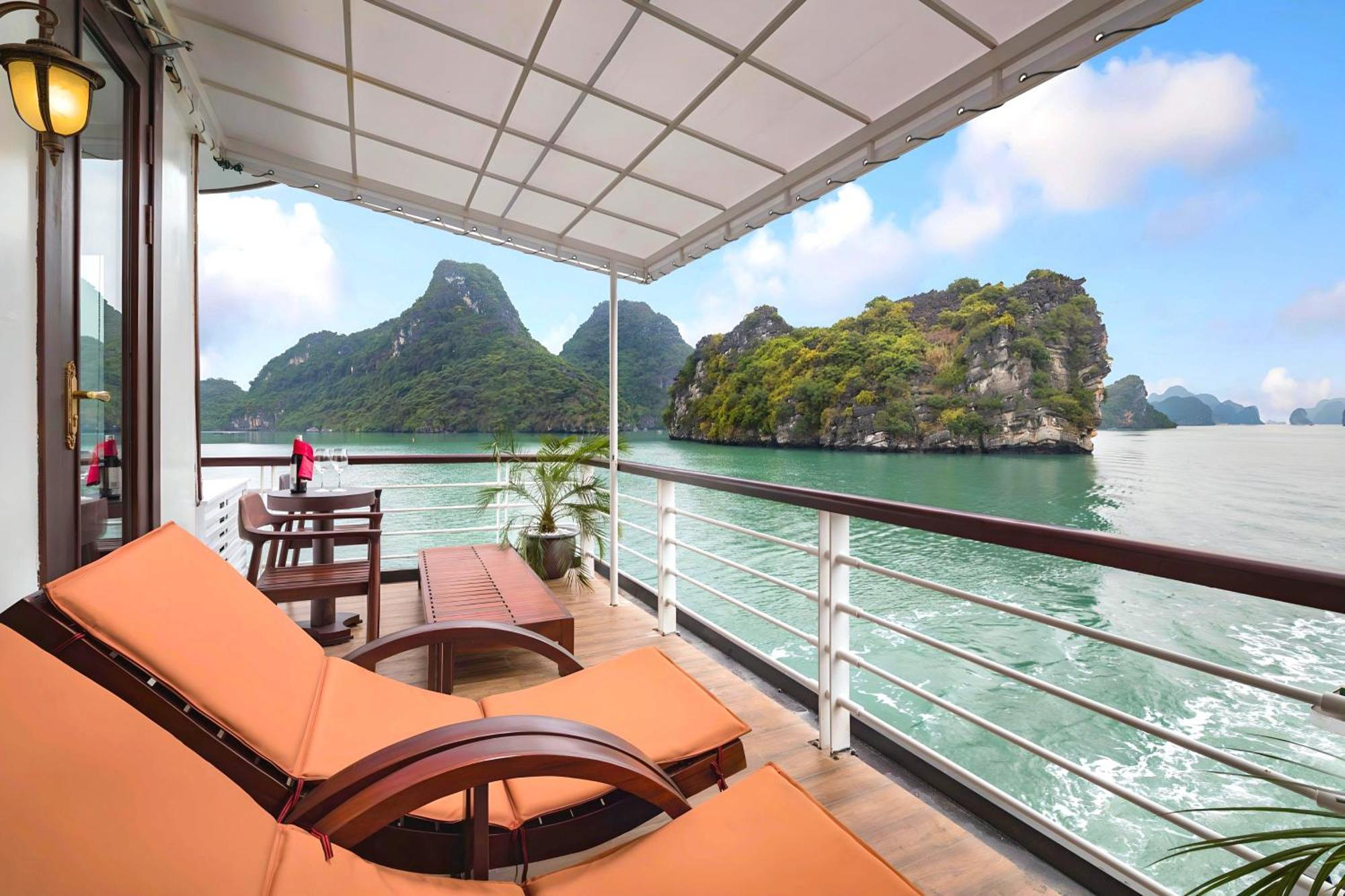Amanda Luxury Cruise Hotel Ha Long Buitenkant foto